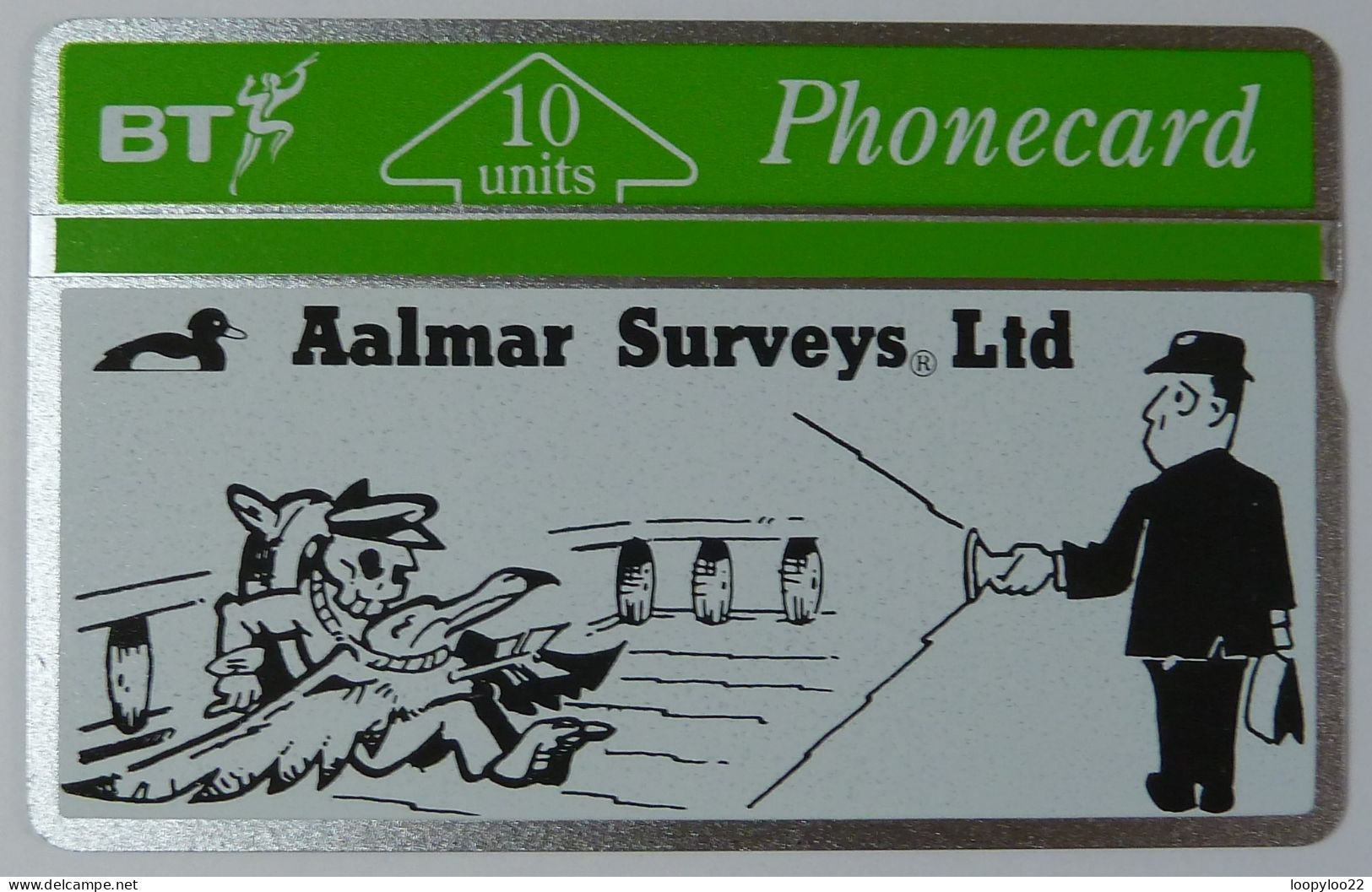 UK - Great Britain - Landis & Gyr - BTP072 - Aalmar Surveys - Albatross - 262H - 4555ex - Mint - BT Promotional