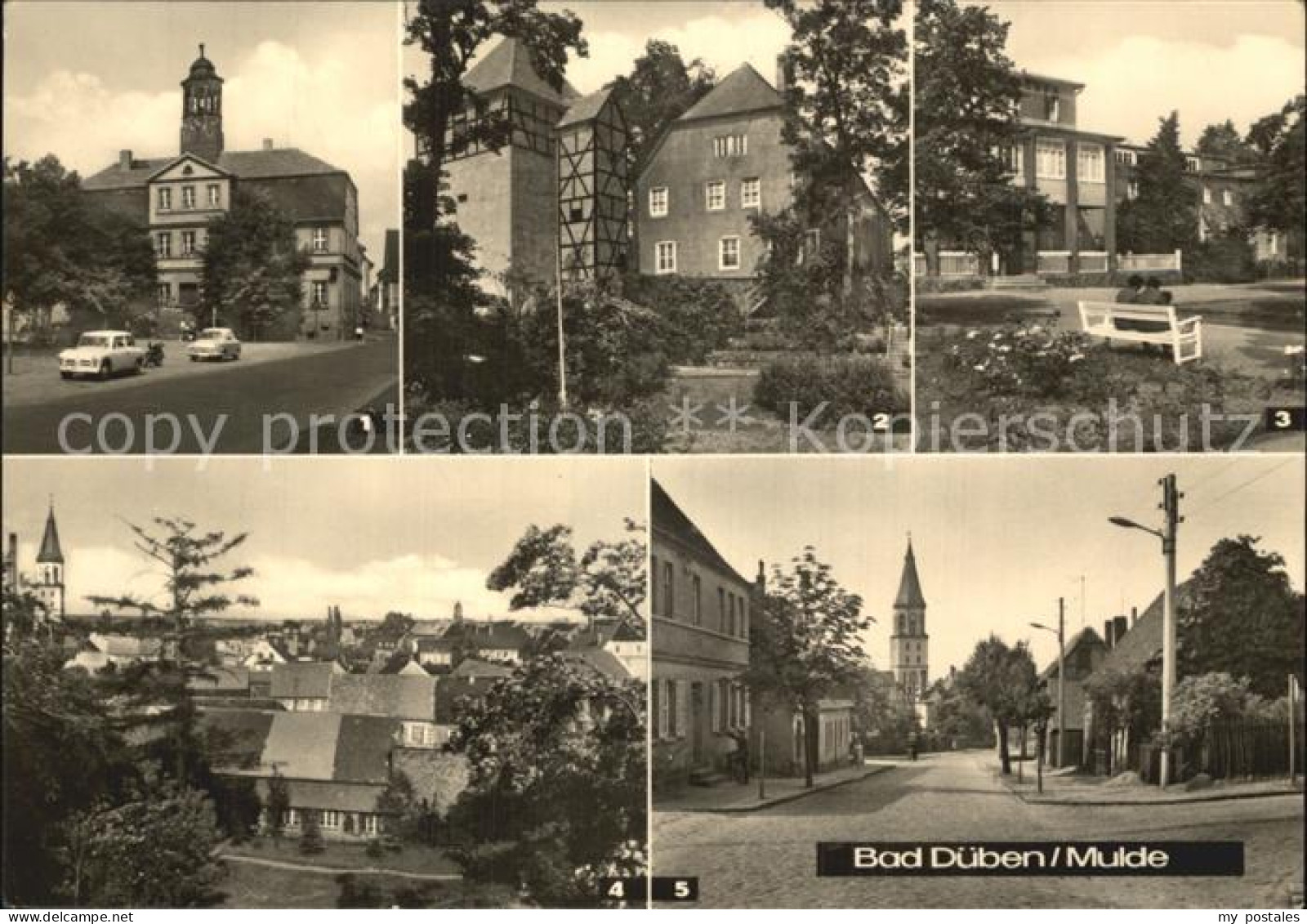 72442635 Bad Dueben Eisen-Moorbad Gustav-Adolf-Strasse Rathaus Bad Dueben - Bad Dueben