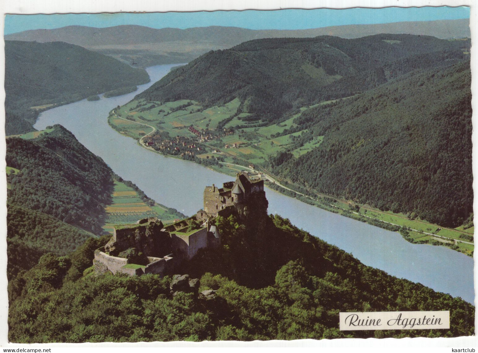 Ruine Aggstein In Der Wachau, 520 M -  (N.Ö., Österreich/Austria) - Wachau