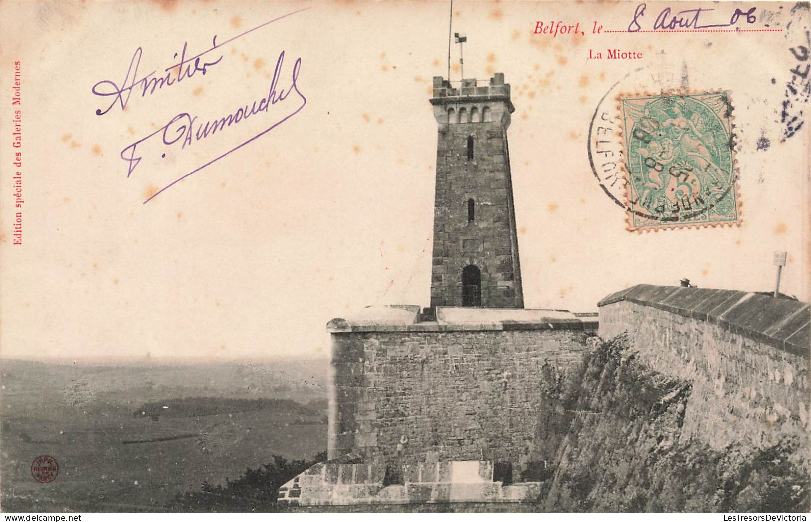 FRANCE - Belfort - Vue Générale De La Miotte - Carte Postale Ancienne - Belfort - Stadt