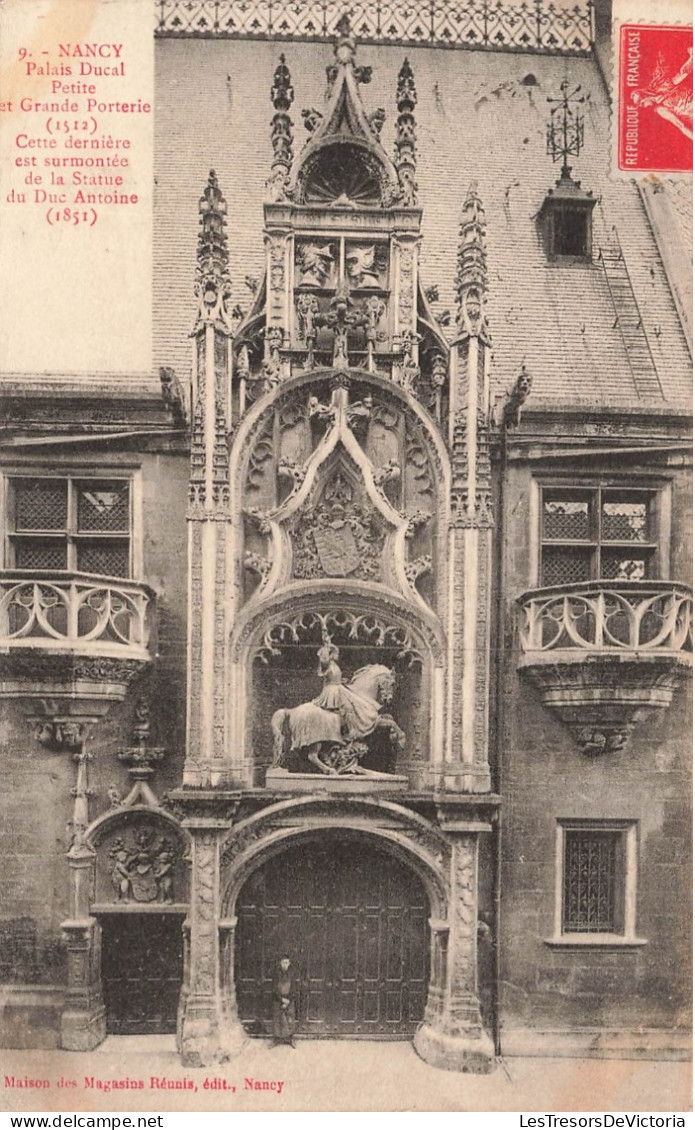 FRANCE - Nancy - Palais Ducal - Petite Et Grande Porterie - Carte Postale Ancienne - Nancy