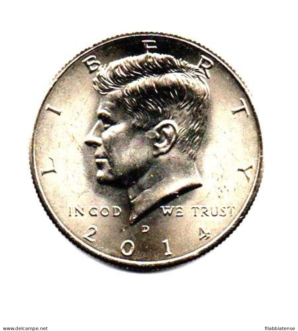 2014 - Stati Uniti 50 Cents - Kennedy    D     ------ - 1964-…: Kennedy