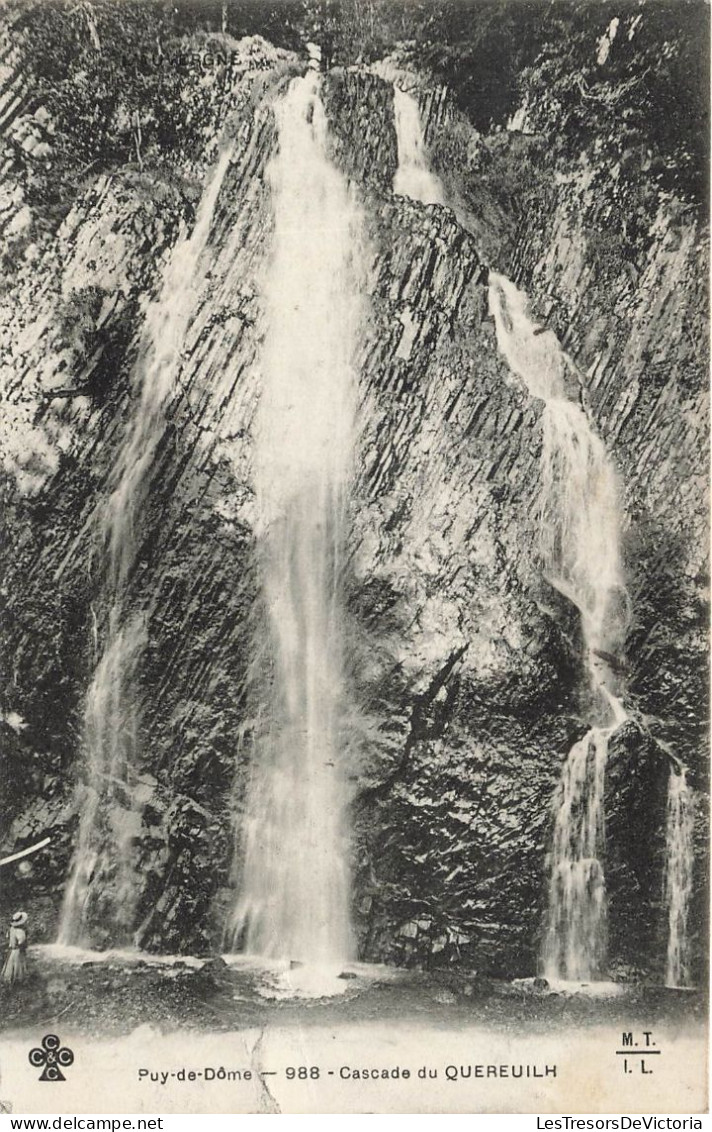 FRANCE - Puy De Dôme - Cascade Du Quereuilh - Carte Postale Ancienne - Other & Unclassified