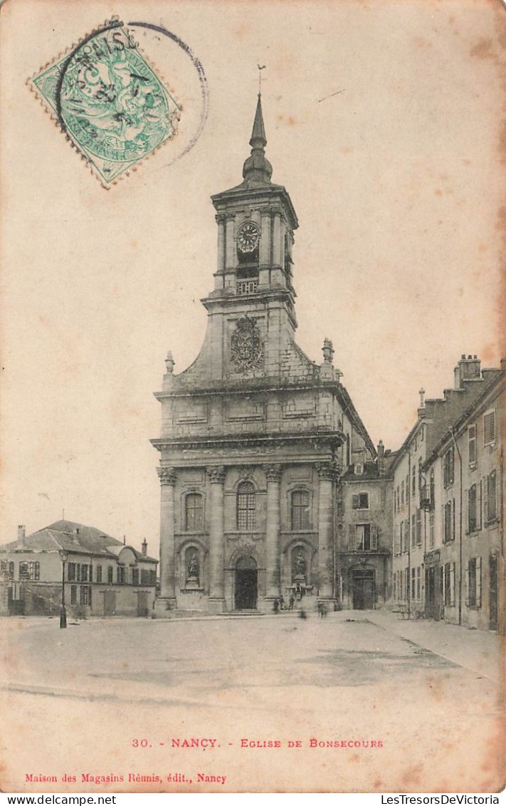 FRANCE - Nancy - Vue Générale De L'église Bonsecours - Carte Postale Ancienne - Nancy