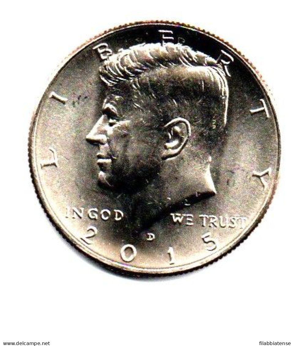 2015 - Stati Uniti 50 Cents - Kennedy    D     ------ - 1964-…: Kennedy