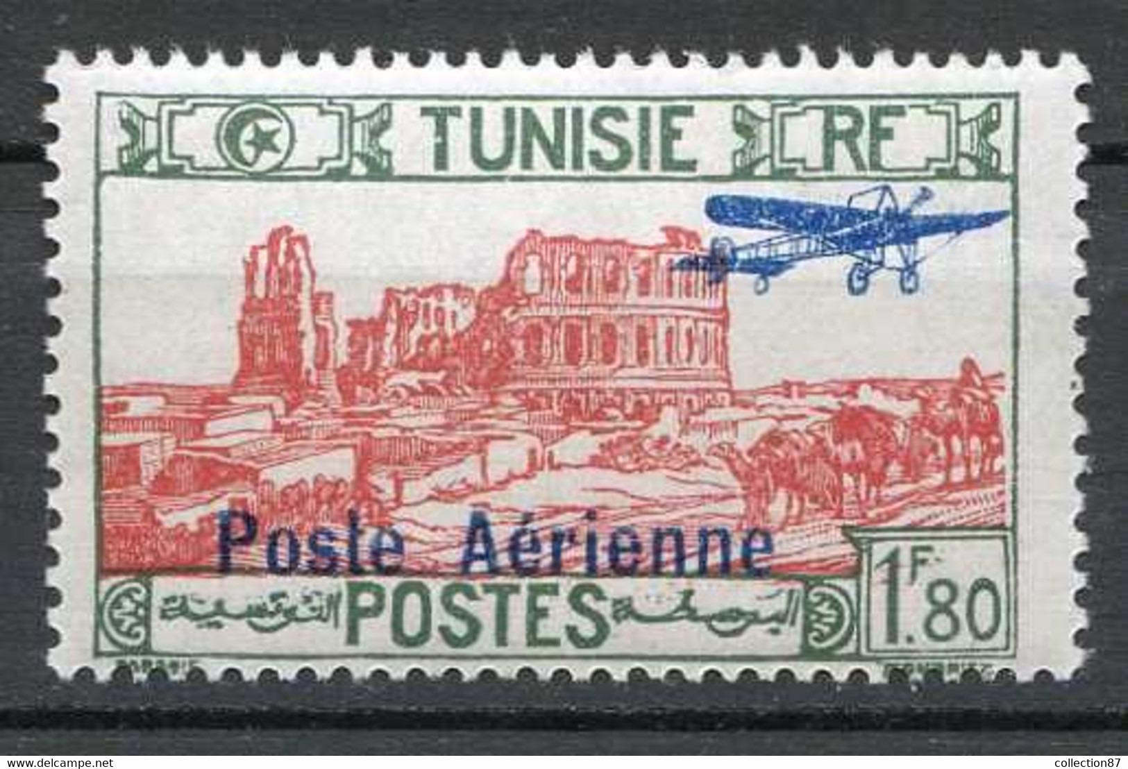 TUNISIE < PA N° 8 *** NEUF Luxe *** MNH - Aéreo