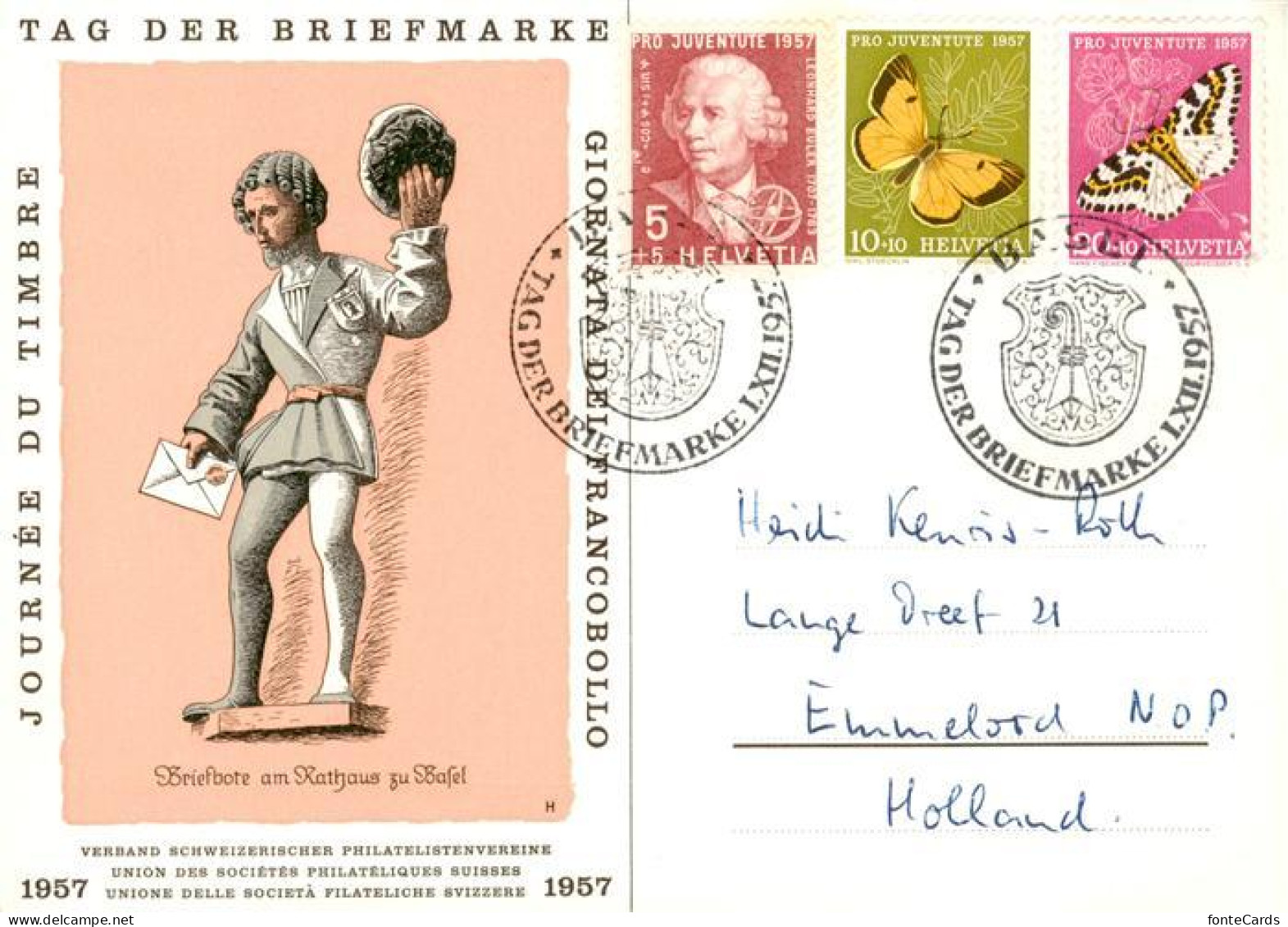 13896158 Basel BS Tag Der Briefmarke Verband Schweizerischer Philatelistenverein - Other & Unclassified