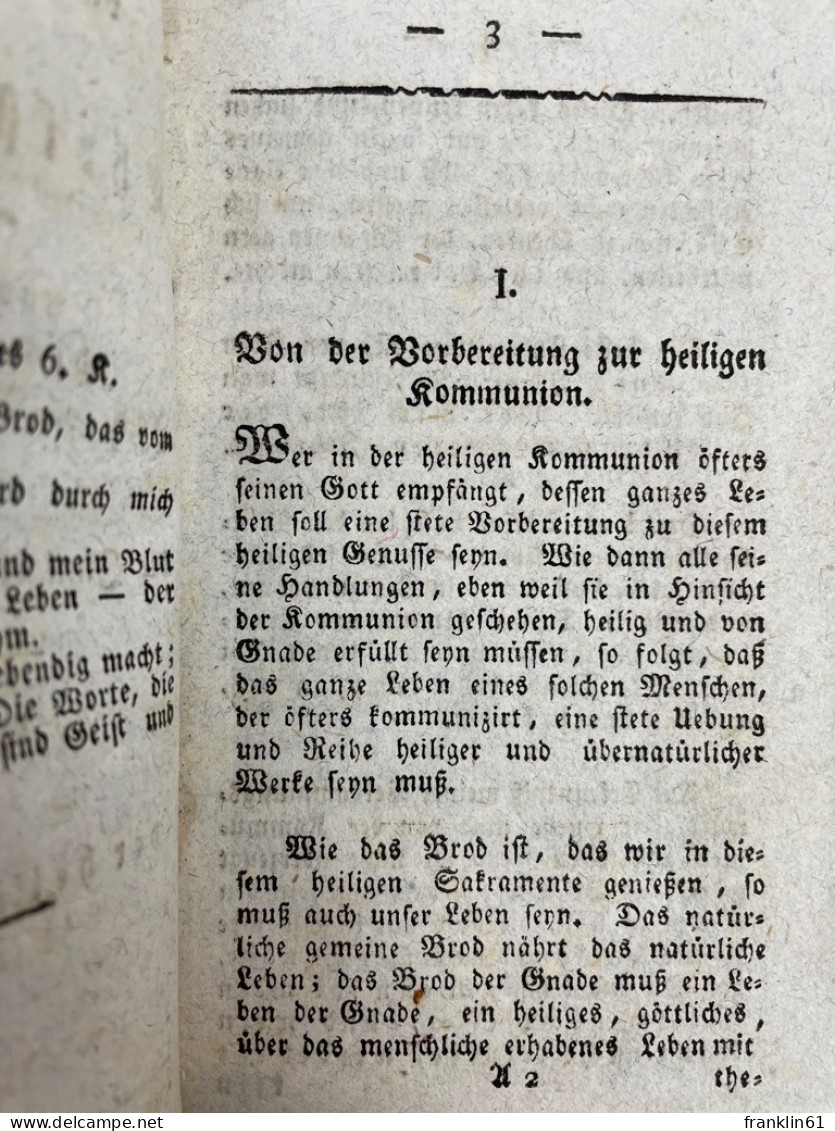 Das Verborgene Leben Mit Christo In Gott. Aus Den Schriften Des Gottseligen Joh. V. Bernieres Louvigni Gesamme - Andere & Zonder Classificatie