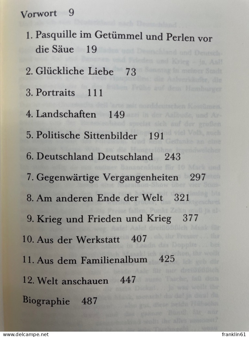 Und Als Ich Von Deutschland Nach Deutschland : Lieder Mit Noten, Gedichte, Balladen Aus D. Osten, Aus D. Weste - Lyrik & Essays