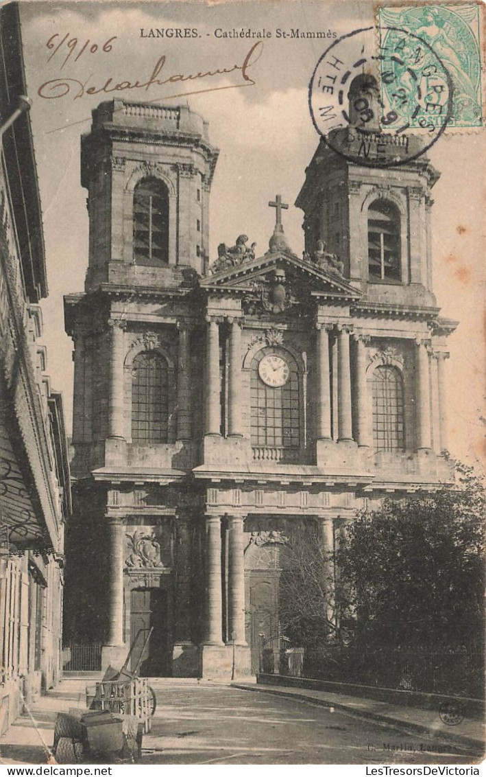FRANCE - Langres - Vue Générale De La Cathédrale Saint Mammès - Carte Postale Ancienne - Langres