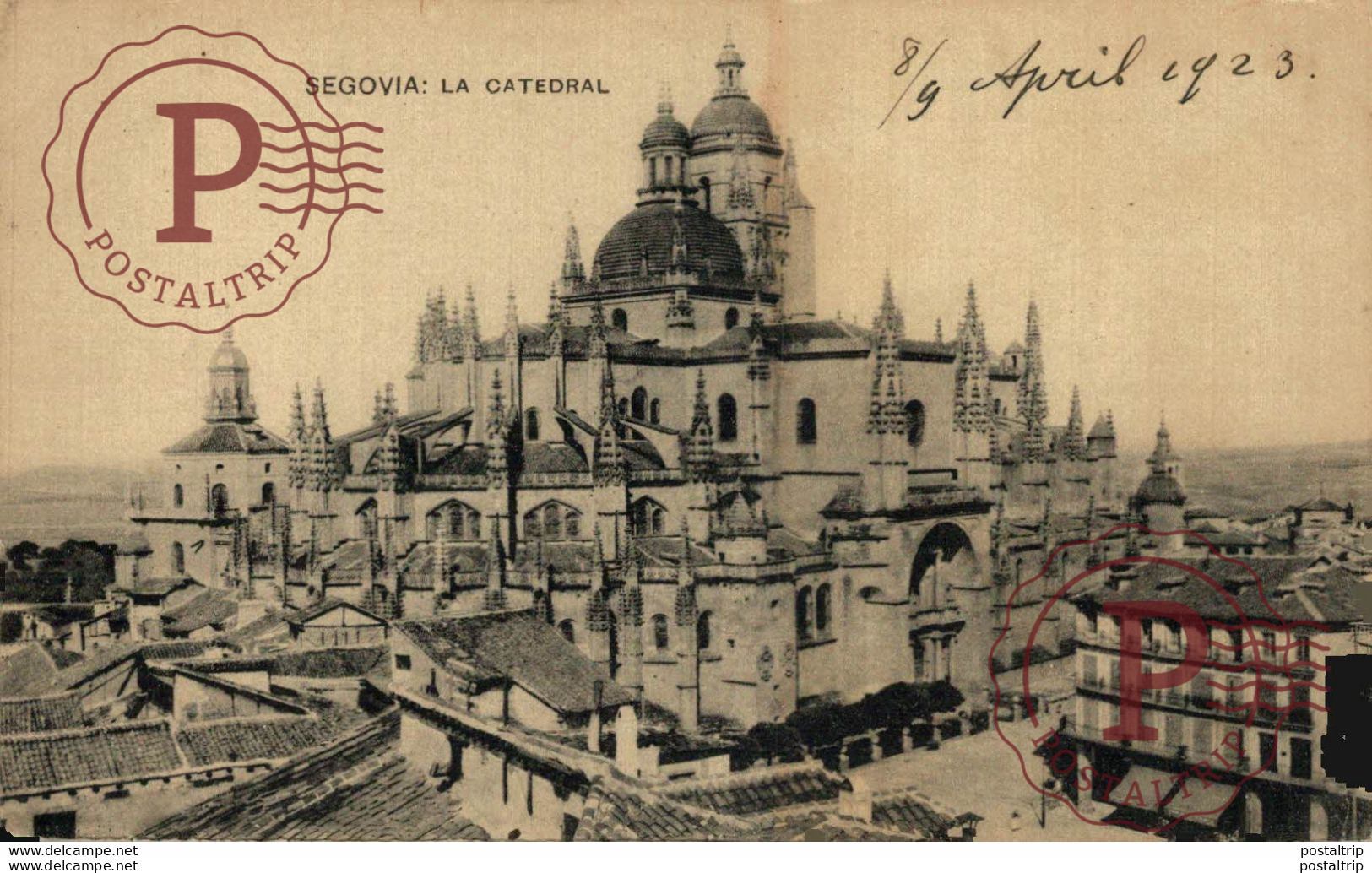 Segovia La Catedral Castilla Y León. España Spain - Segovia