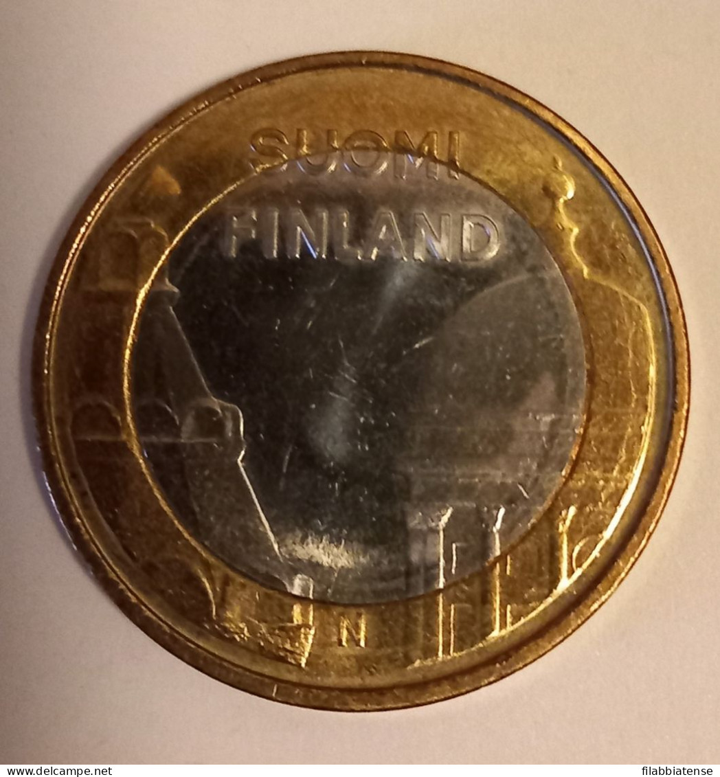 2012 - Finlandia 5 Euro Uusimaa   ----- - Finlandia