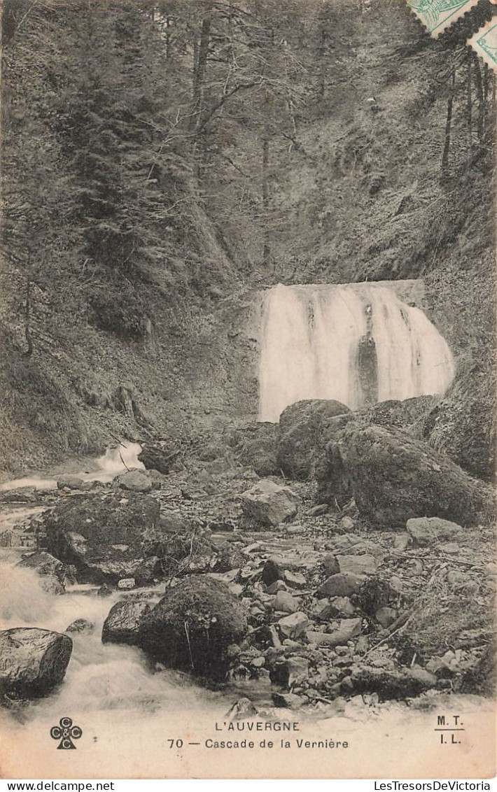 FRANCE - Auvergne - Cascade De La Vernière - Carte Postale Ancienne - Auvergne