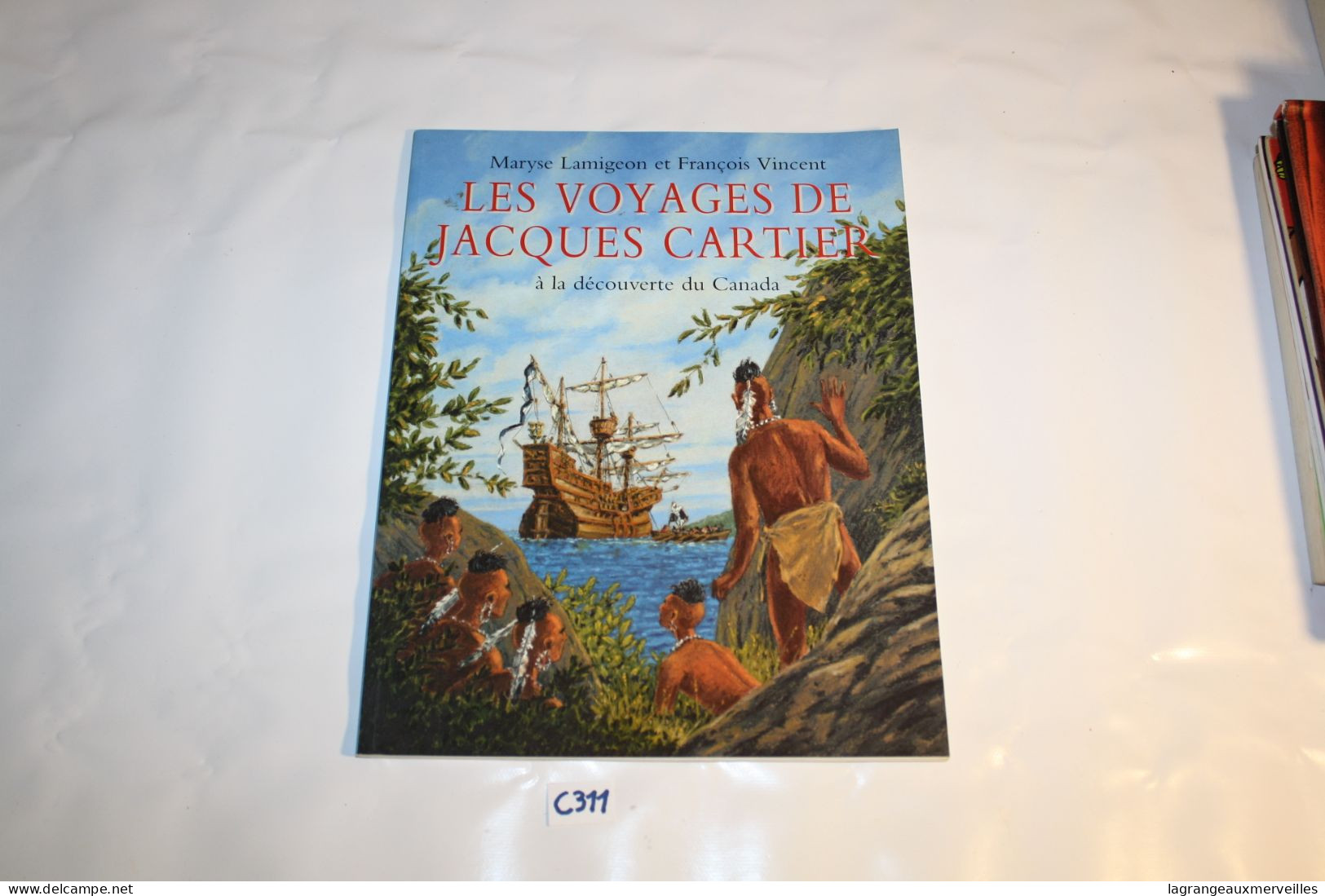 C311 BD - Les Voyages De Jacques Cartier Au Canada - Blake Et Mortimer