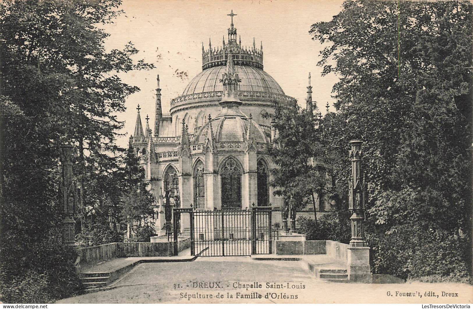 FRANCE - Dreux - Chapelle Saint Louis - Sépulture De La Famille D'Orléans - Carte Postale Ancienne - Dreux