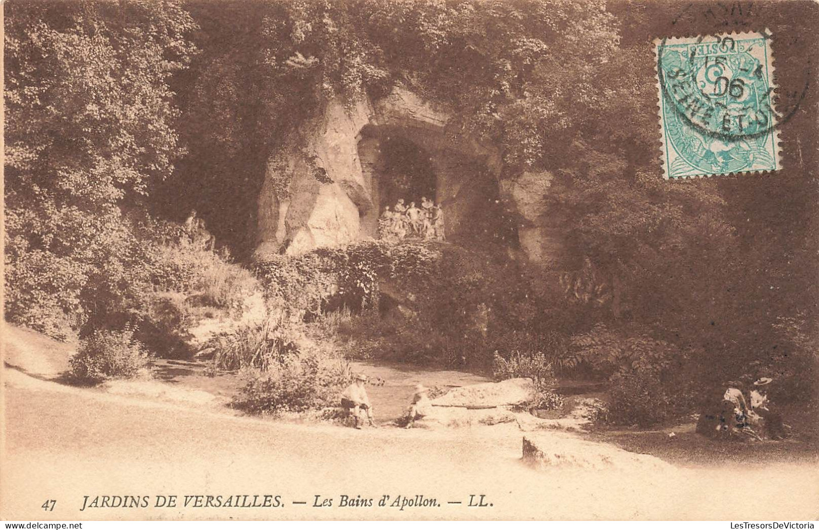 FRANCE - Versailles - Jardin De Versailles - Les Bains D'Apollon - LL - Carte Postale Ancienne - Versailles