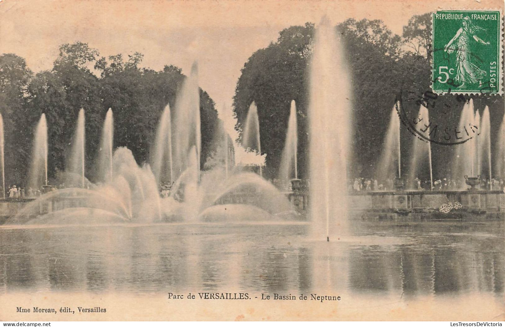 FRANCE - Versailles - Parc De Versailles - Le Bassin De Neptune - Carte Postale Ancienne - Versailles