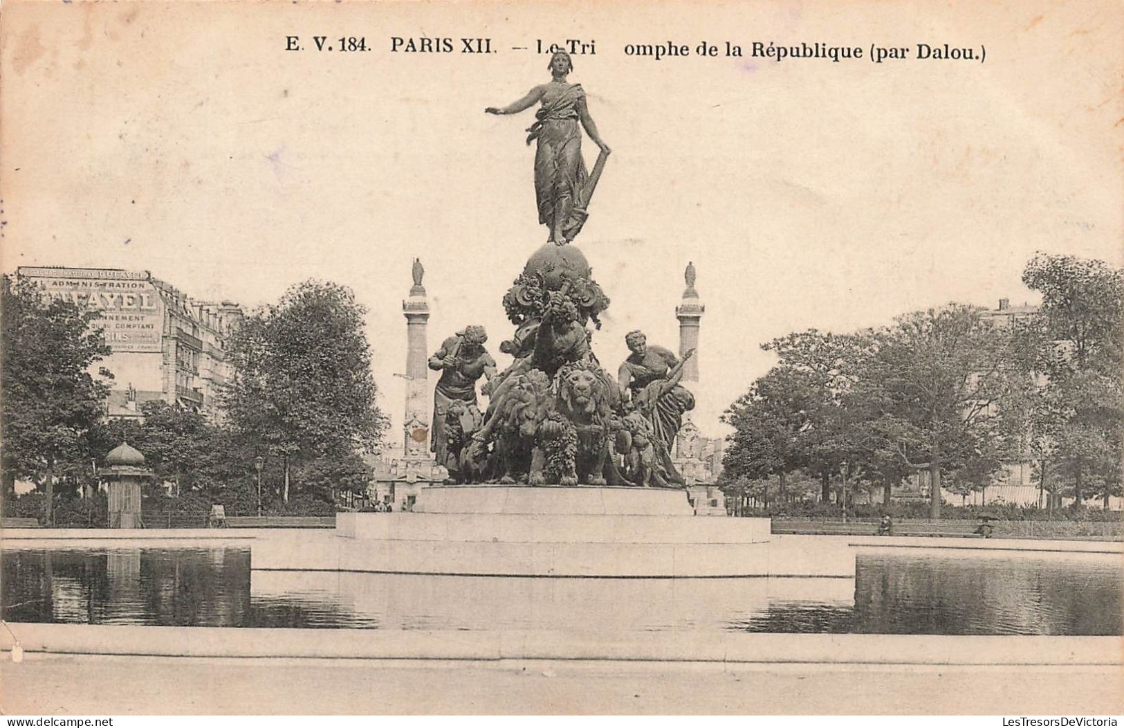 FRANCE - Paris - Le Triomphe De La République Par Dalou - Carte Postale Ancienne - Statuen