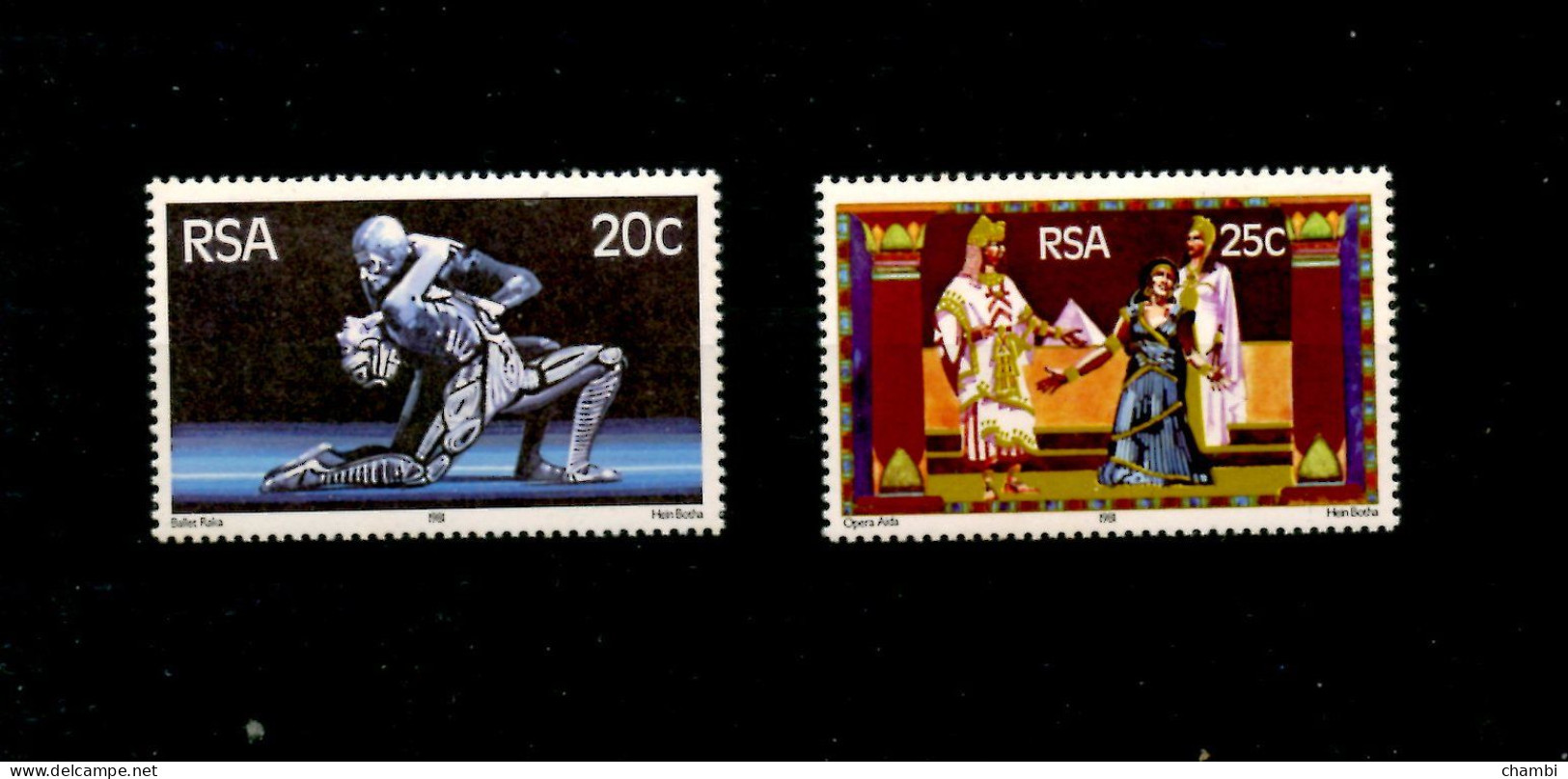 Afrique Du Sud 2 Timbres Théâtre De Prétoria Art - Nuovi