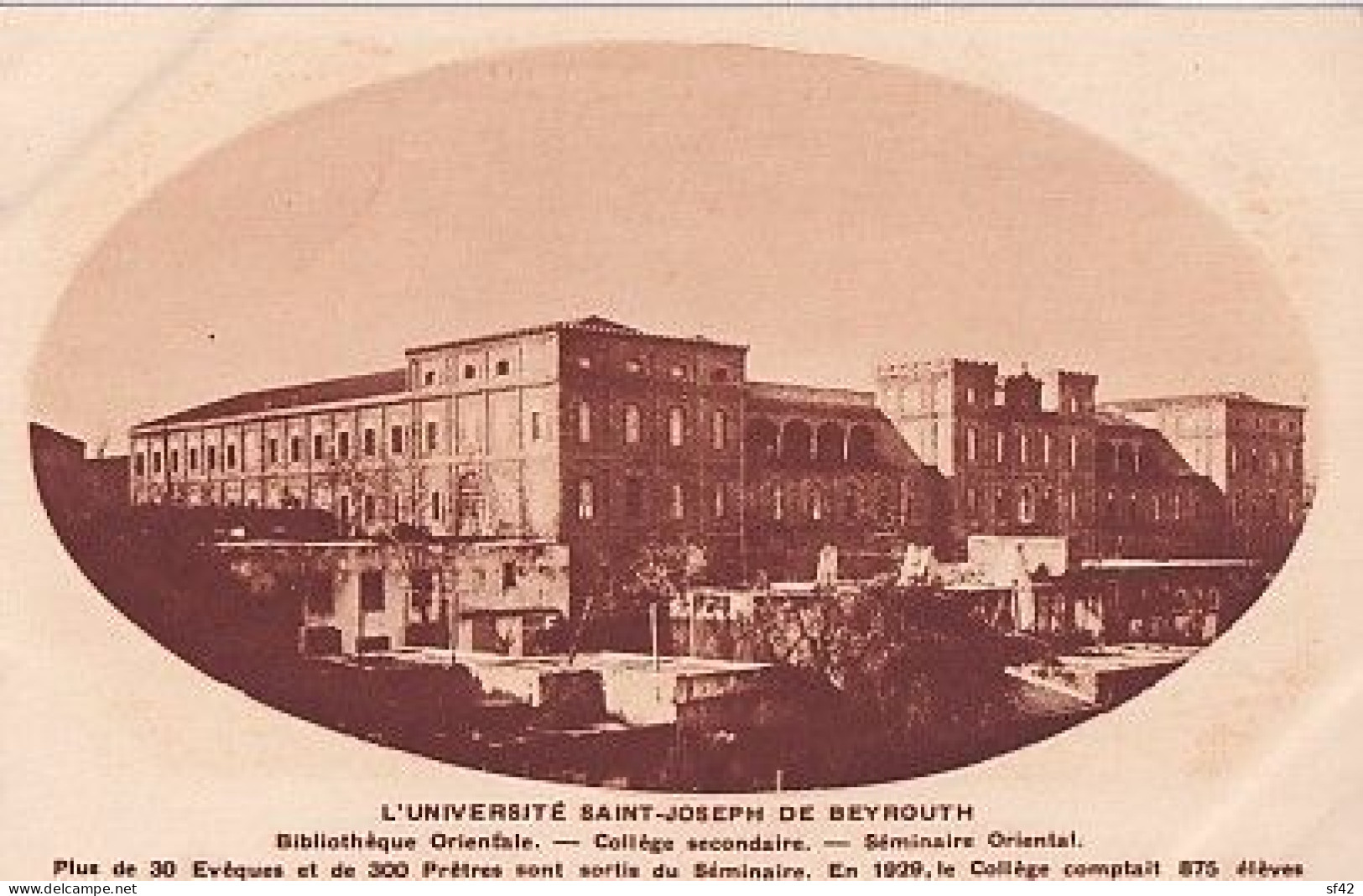 BEYROUTH      UNIVERSITE SAINT JOSEPH - Liban