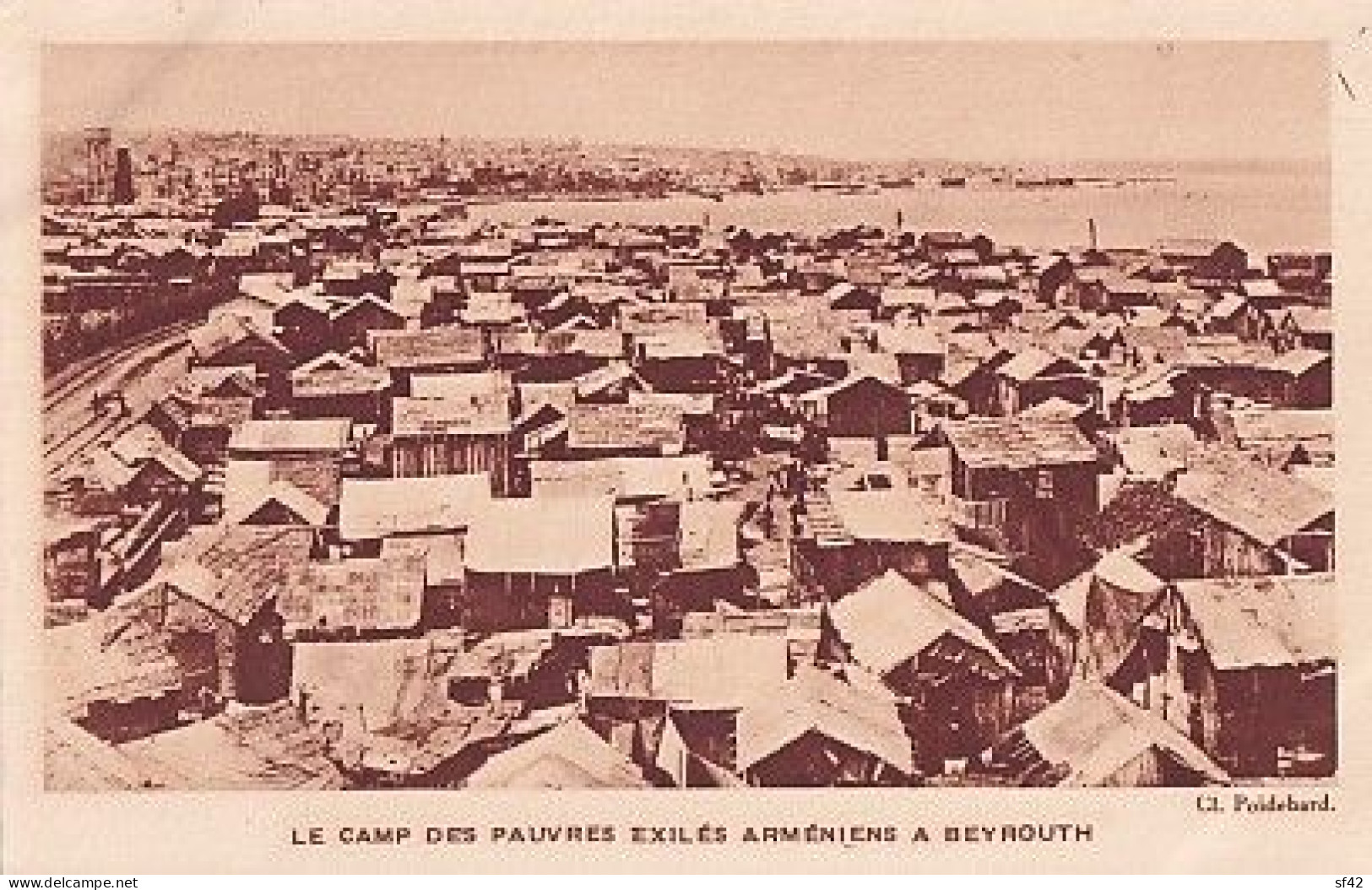 BEYROUTH     LE CAMP DES PAUVRES EXILES ARMENIENS - Liban