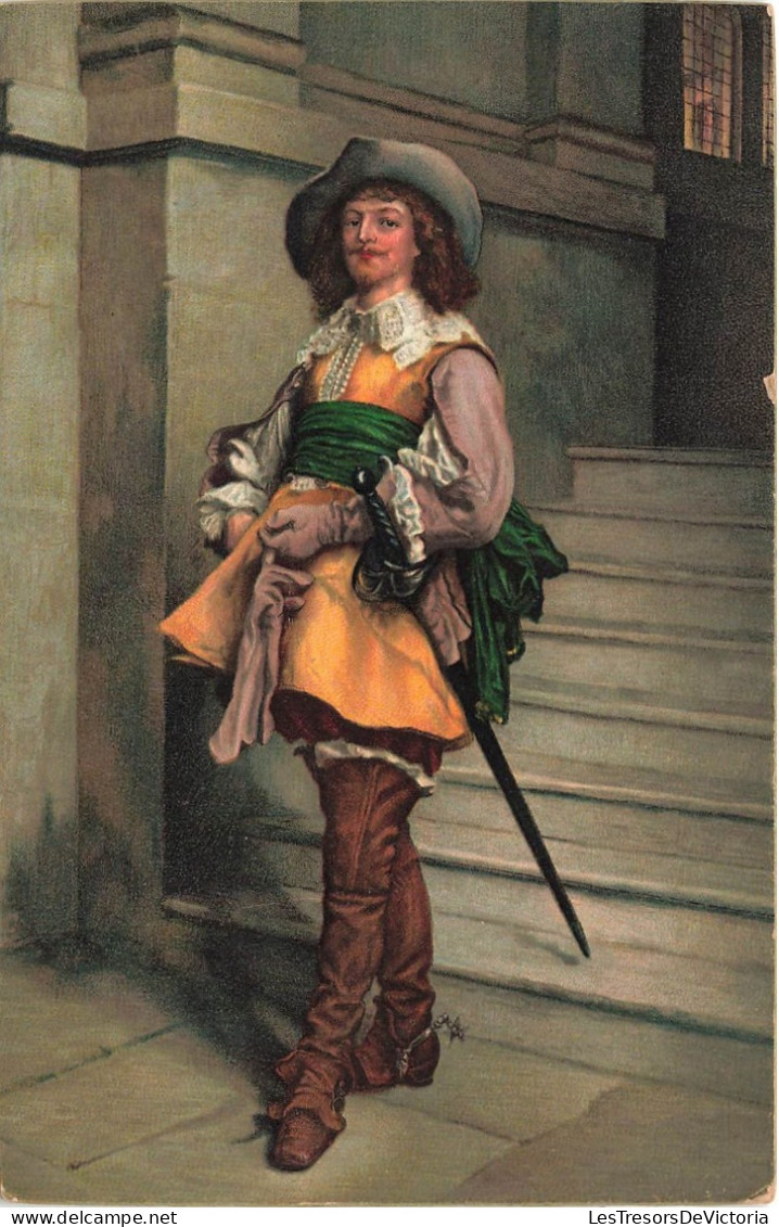 ARTS - Tableau - A Cavalier - Jean Louis Ernst Meissonier - Carte Postale Ancienne - Peintures & Tableaux