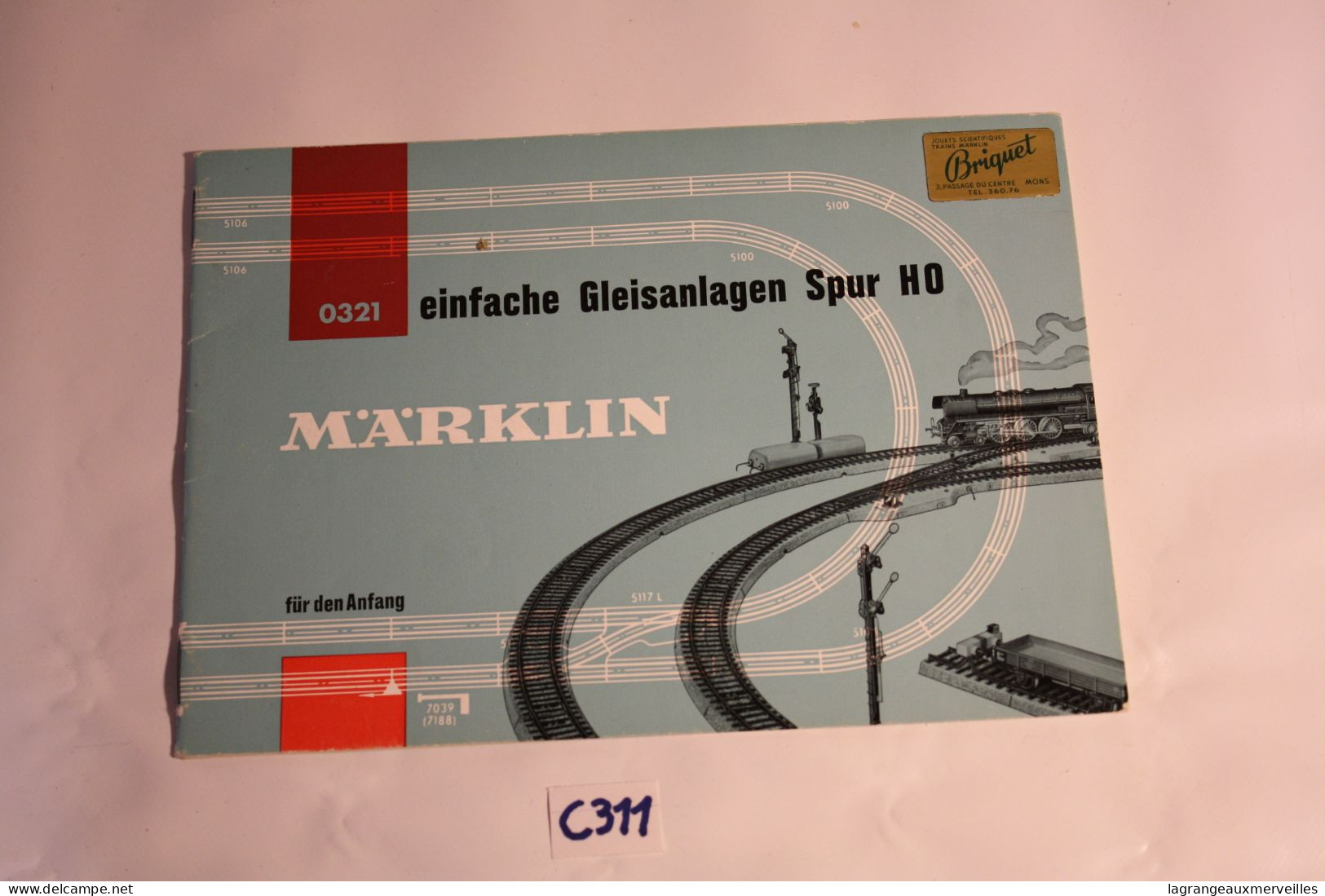 C311 Livre - Plan Marklin - 0321 - Andere Plannen