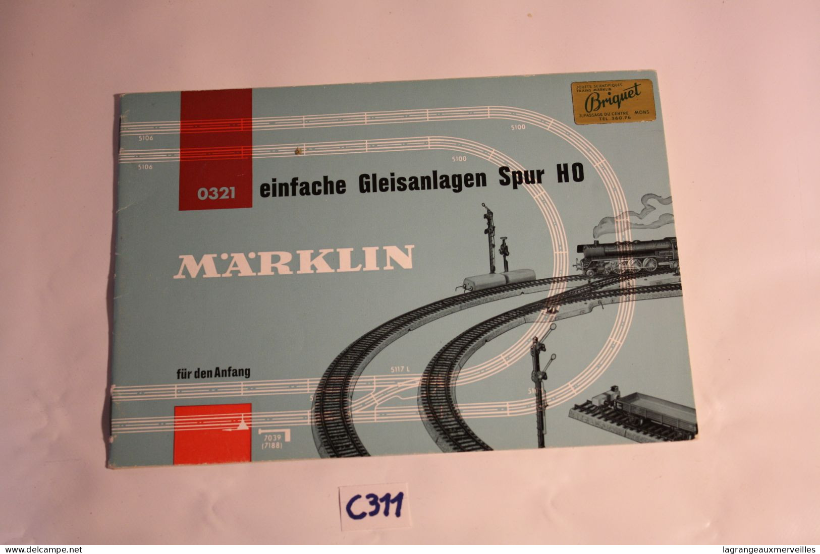 C311 Livre - Plan Marklin - 0321 - Autres Plans