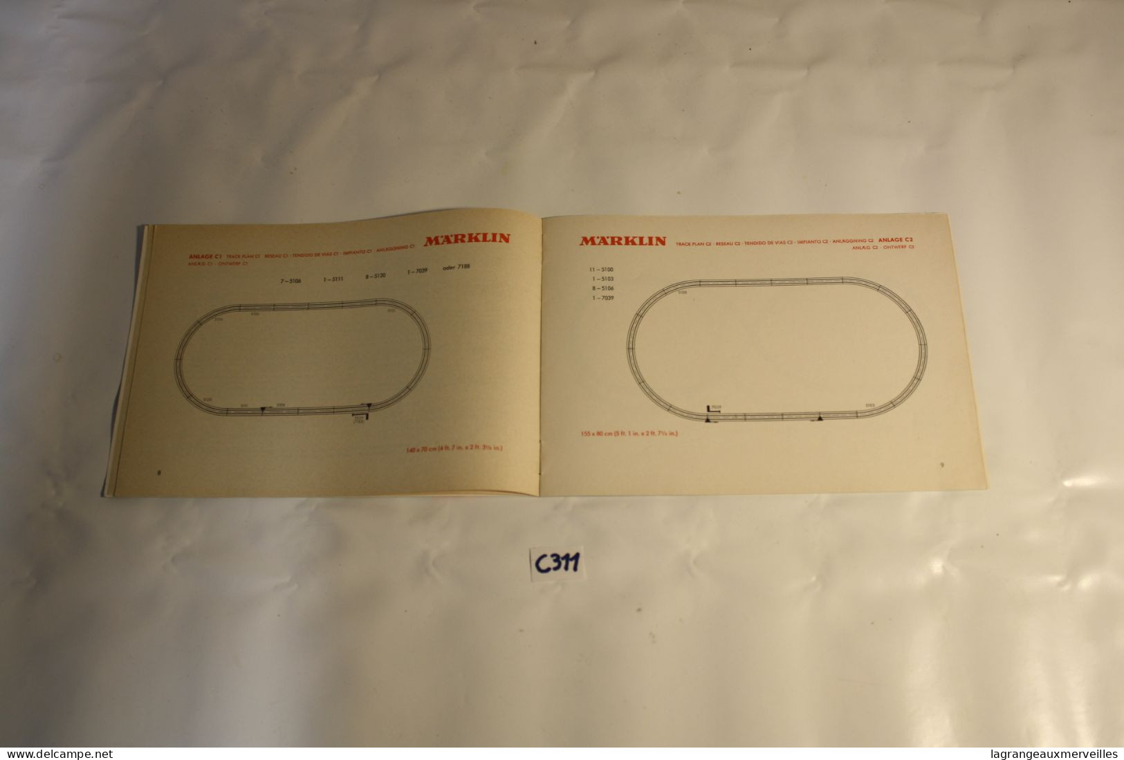 C311 Livre - Plan Marklin - 0321 - Andere Pläne