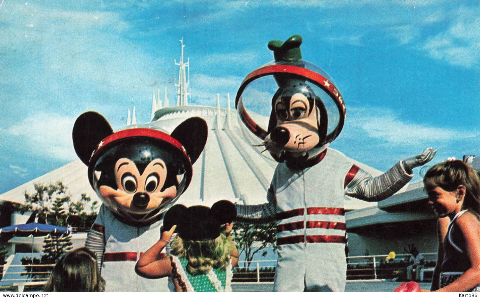 DISNEY Disneyworld * CP * Mickey & Dingo * Disney - Disneyworld