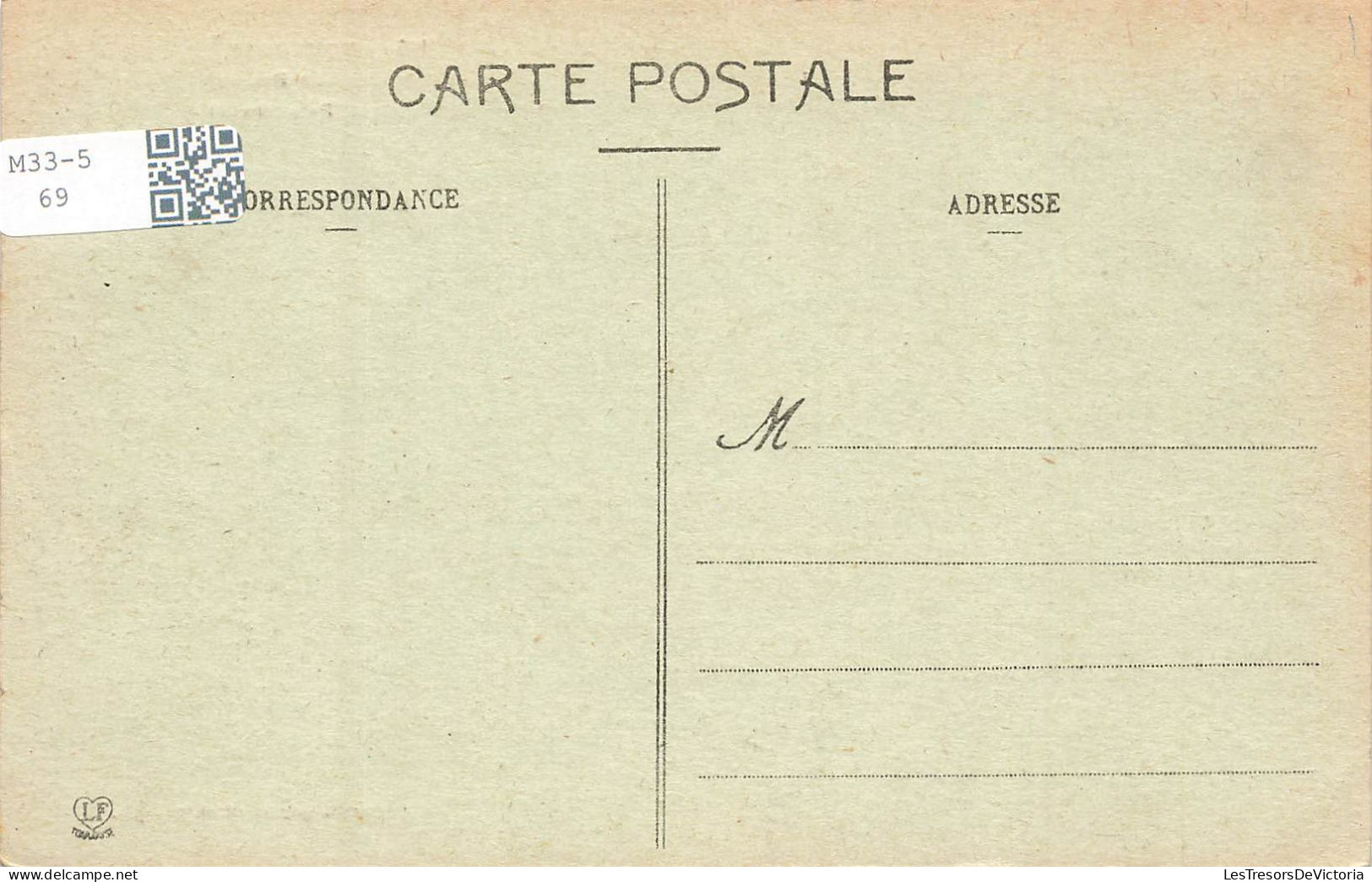 FRANCE - Toulouse - L'Hôtel Des Postes (Recette Principale) - Cartes De Visites - Coiffeur - Carte Postale Ancienne - Toulouse