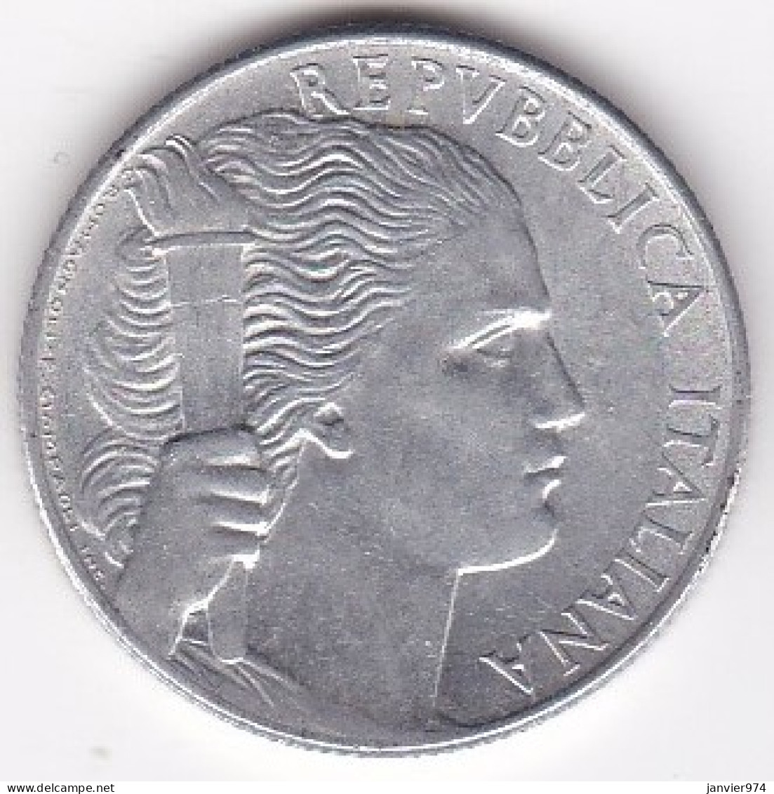 ITALIE. 5 LIRE 1950 UVA (grappe De Raisin ), En Aluminium - 5 Lire