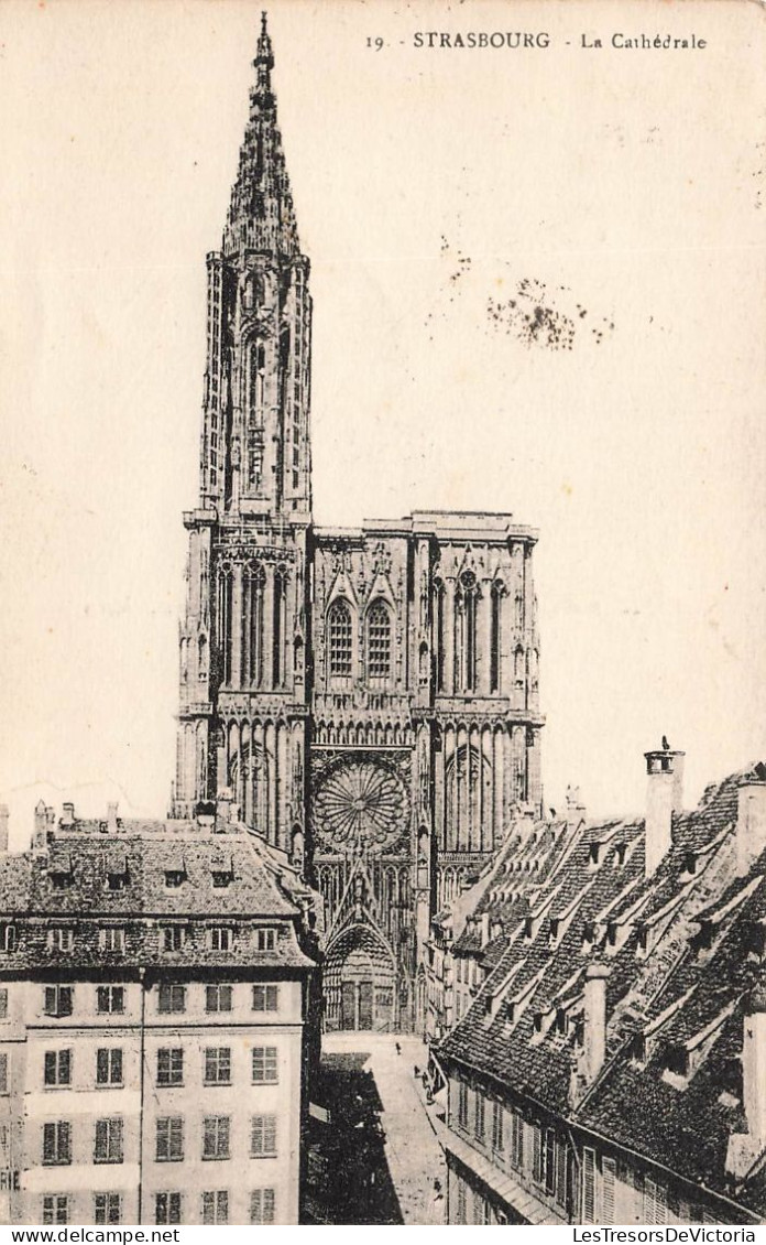 FRANCE - Strasbourg - La Cathédrale - Carte Postale Ancienne - Straatsburg