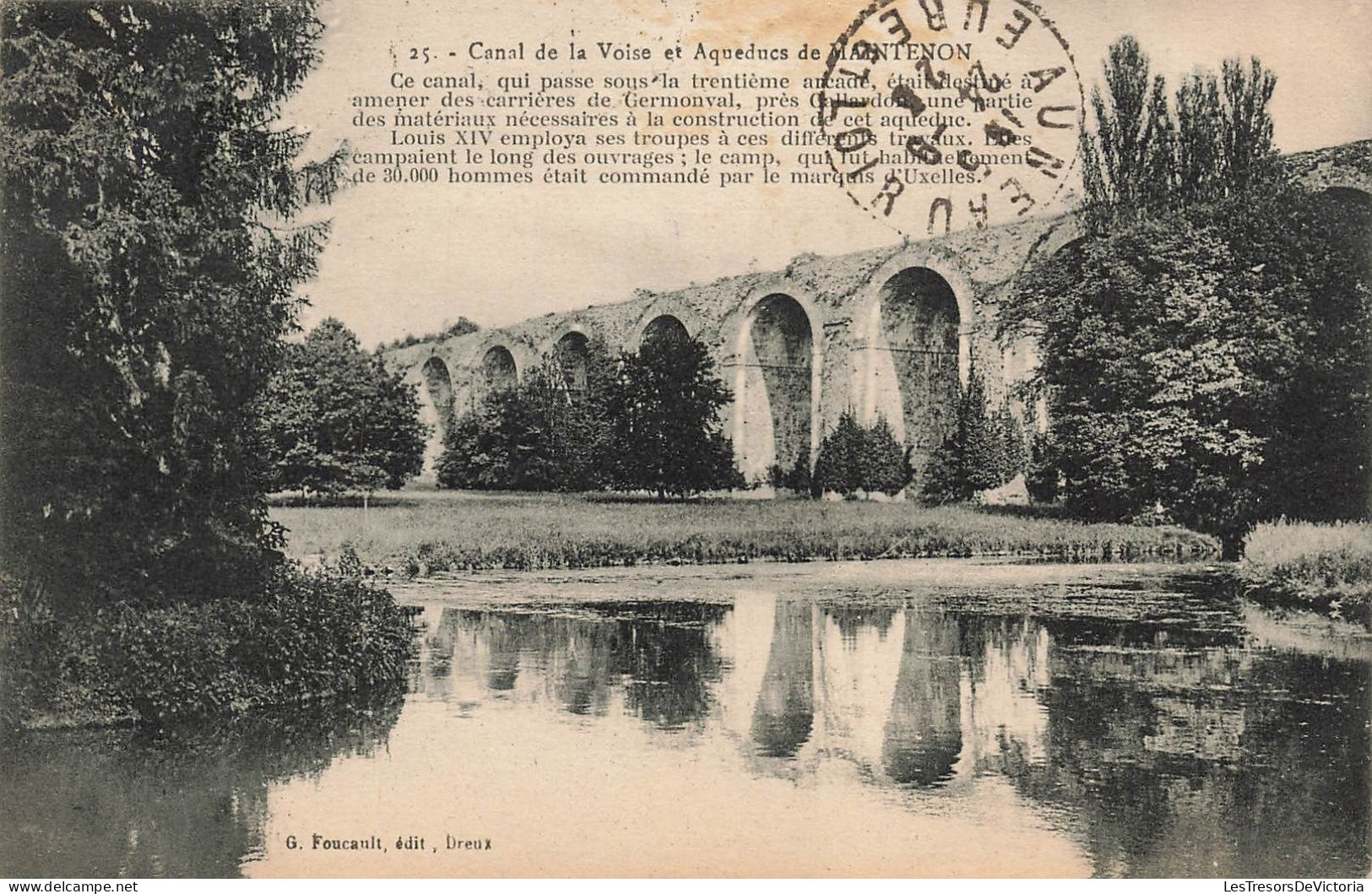 FRANCE - Maitenon - Canal De La Voise Et Aqueducs - Carte Postale Ancienne - Maintenon