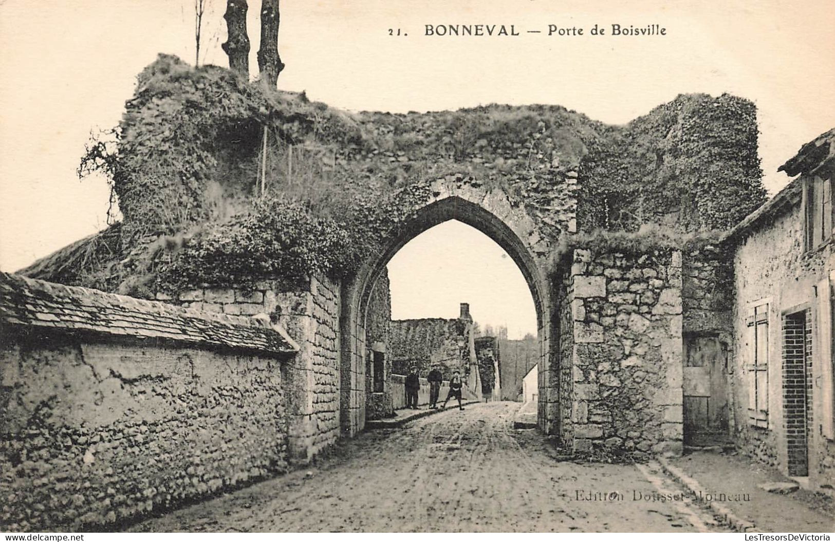 FRANCE - Bonneval - Vue Sur La Porte De Boisville - Carte Postale Ancienne - Bonneval