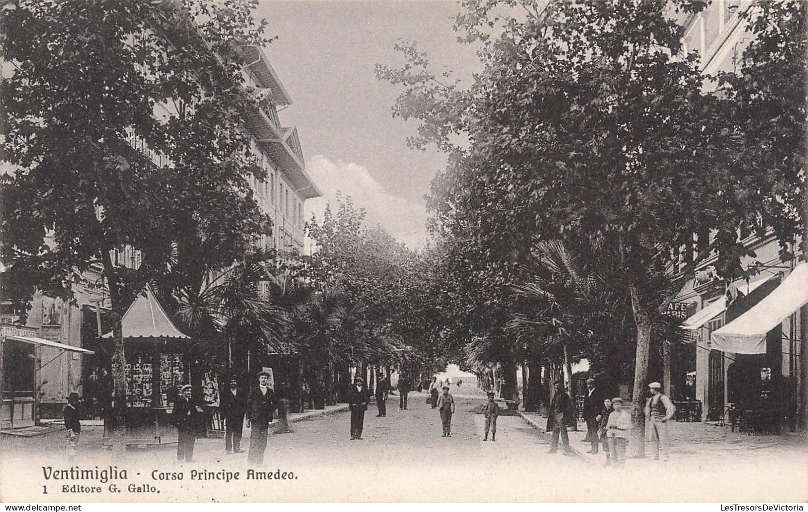 ITALIE - Ventimiglia - Corso Principe Amadeo - G Gallo - Animé - Carte Postale Ancienne - Sonstige & Ohne Zuordnung