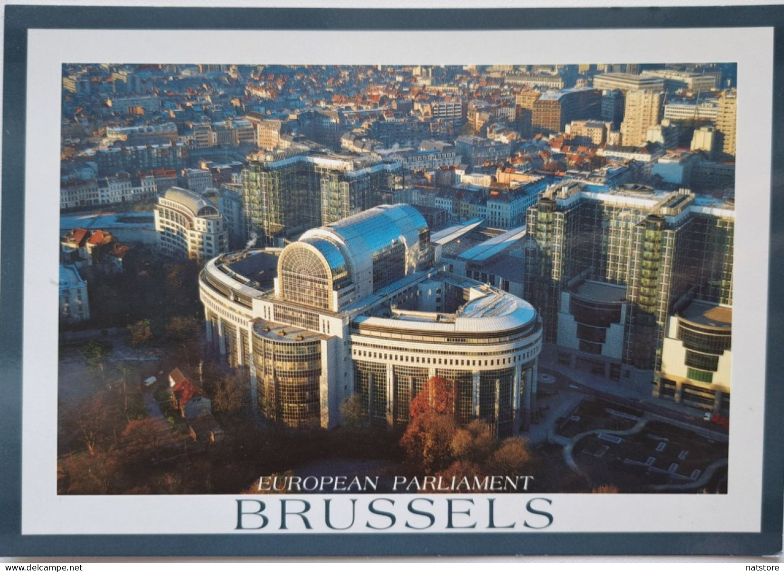 BELGIUM .. POSTCARD ..BRUSSELS..EUROPEAN PARLIAMENT.. NEW - Organismos Europeos