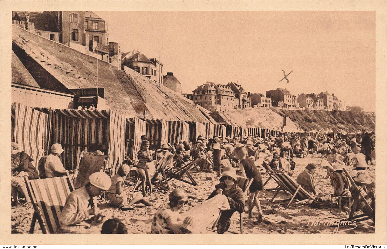 FRANCE - Le Portel - Un Coin De La Plage - Carte Postale Ancienne - Le Portel