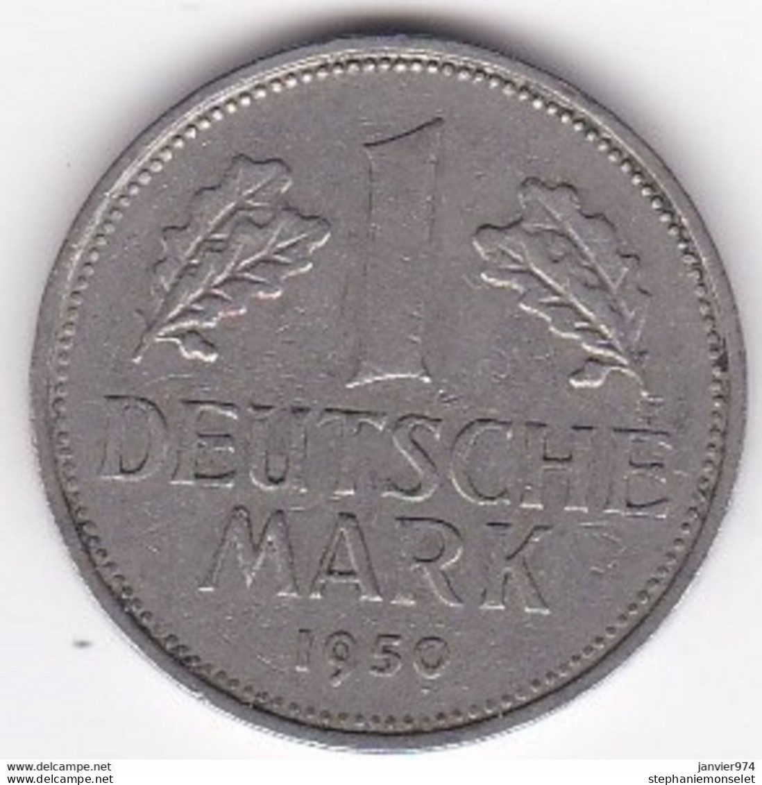 Pièce 1 Marck 1950 - 1 Mark