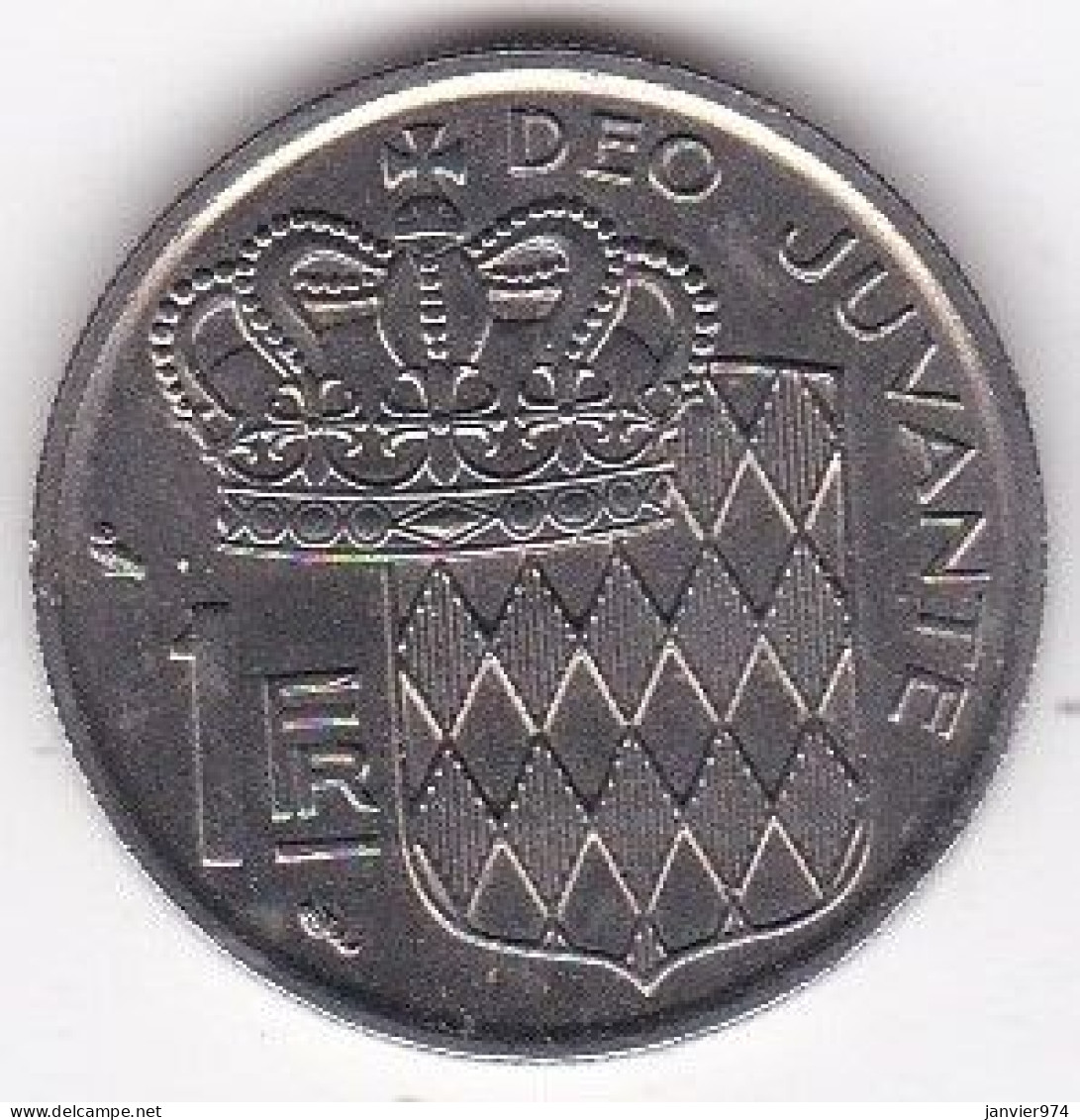 Monaco , 1 Franc 1988 Rainier III , Nickel, Gad# 150 - 1960-2001 Neue Francs