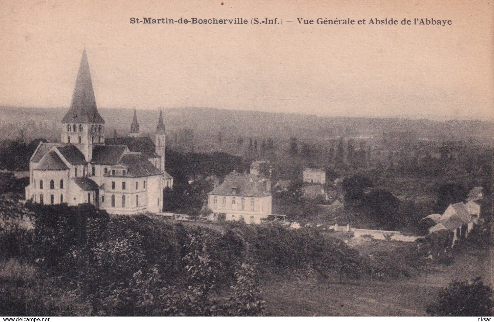 SAINT MARTIN DE BOSCHERVILLE - Saint-Martin-de-Boscherville