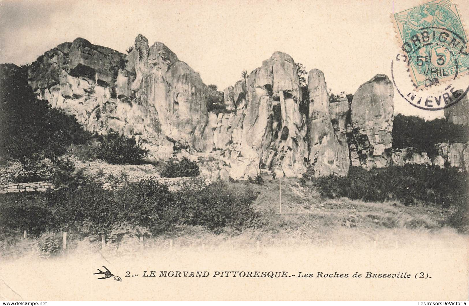 FRANCE - Le Morvand Pittoresque - Les Roches De Basseville - Carte Postale Ancienne - Otros & Sin Clasificación