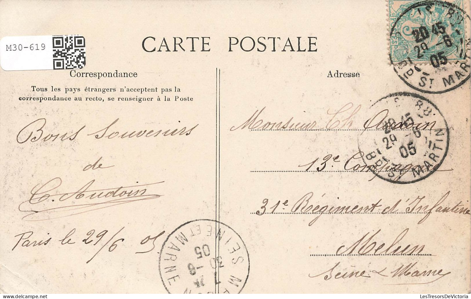 FRANCE - Paris - Multi-vues - Notre Dame - Panthéon - Carte Postale Ancienne - Cartas Panorámicas
