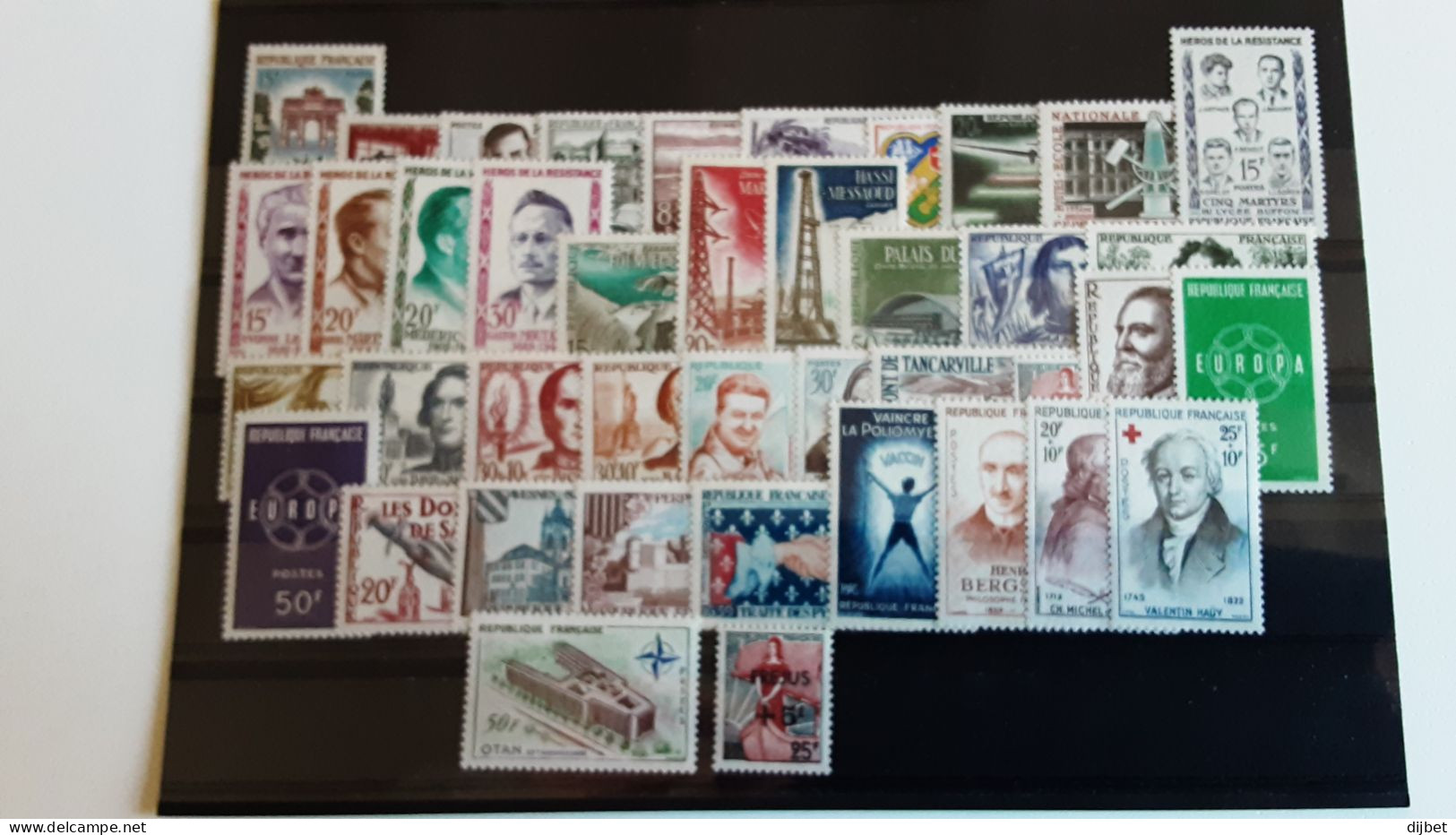 TIMBRE DE FRANCE ANNEE COMPLÈTE 1959 MNH - 1950-1959