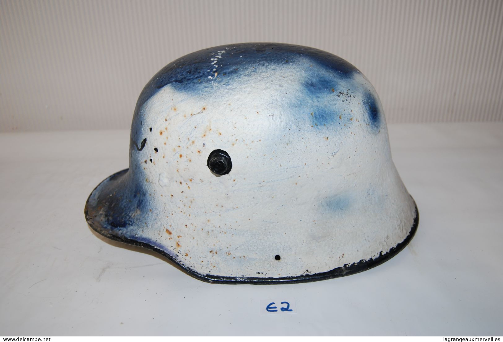 E2 Ancien Casque - Helmet    - Militaire - Armée - Hoeden