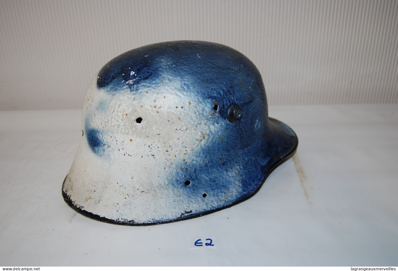 E2 Ancien Casque - Helmet    - Militaire - Armée - Headpieces, Headdresses
