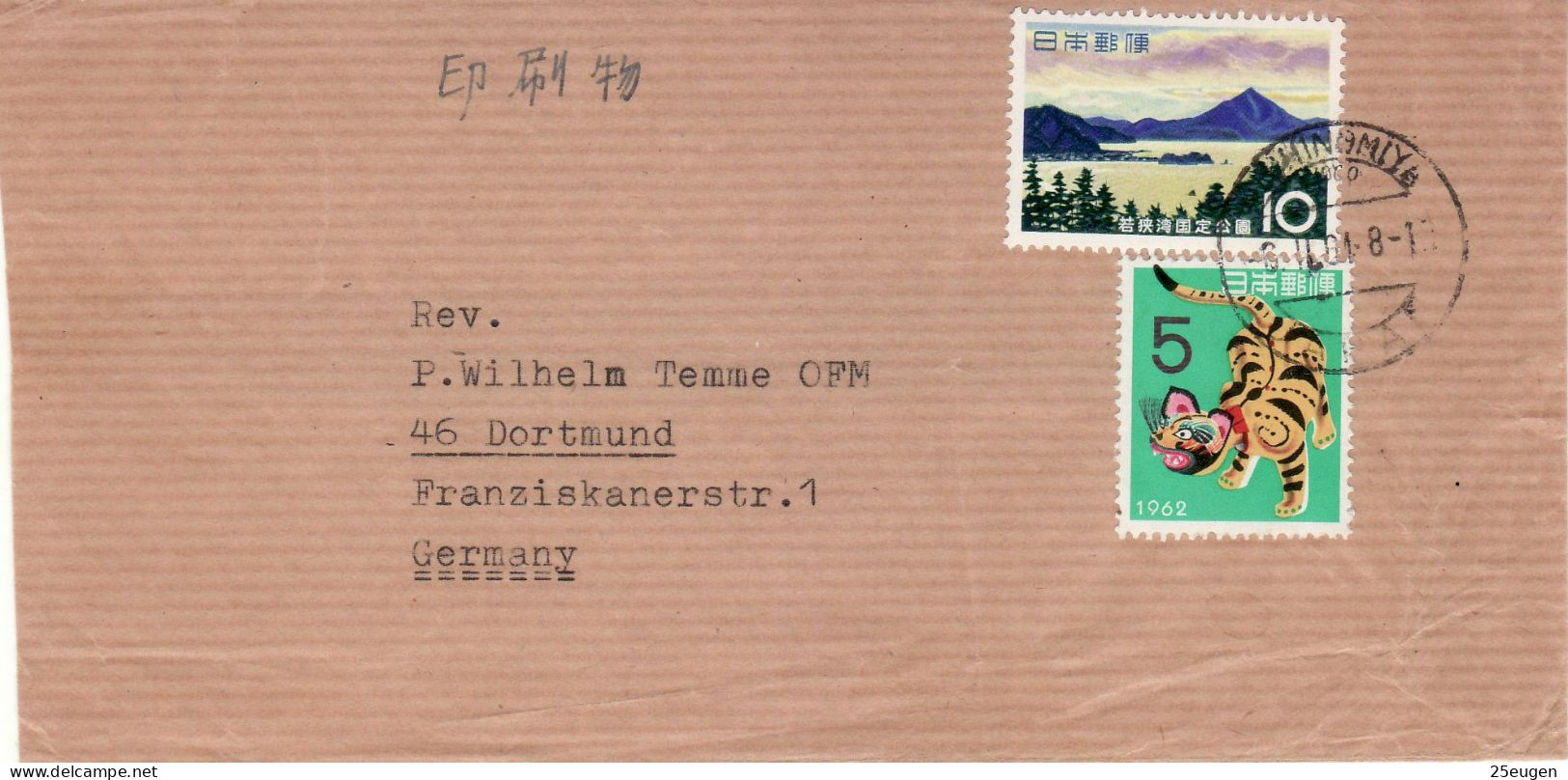 JAPAN 1961 LETTER SENT TO DORTMUND - Covers & Documents