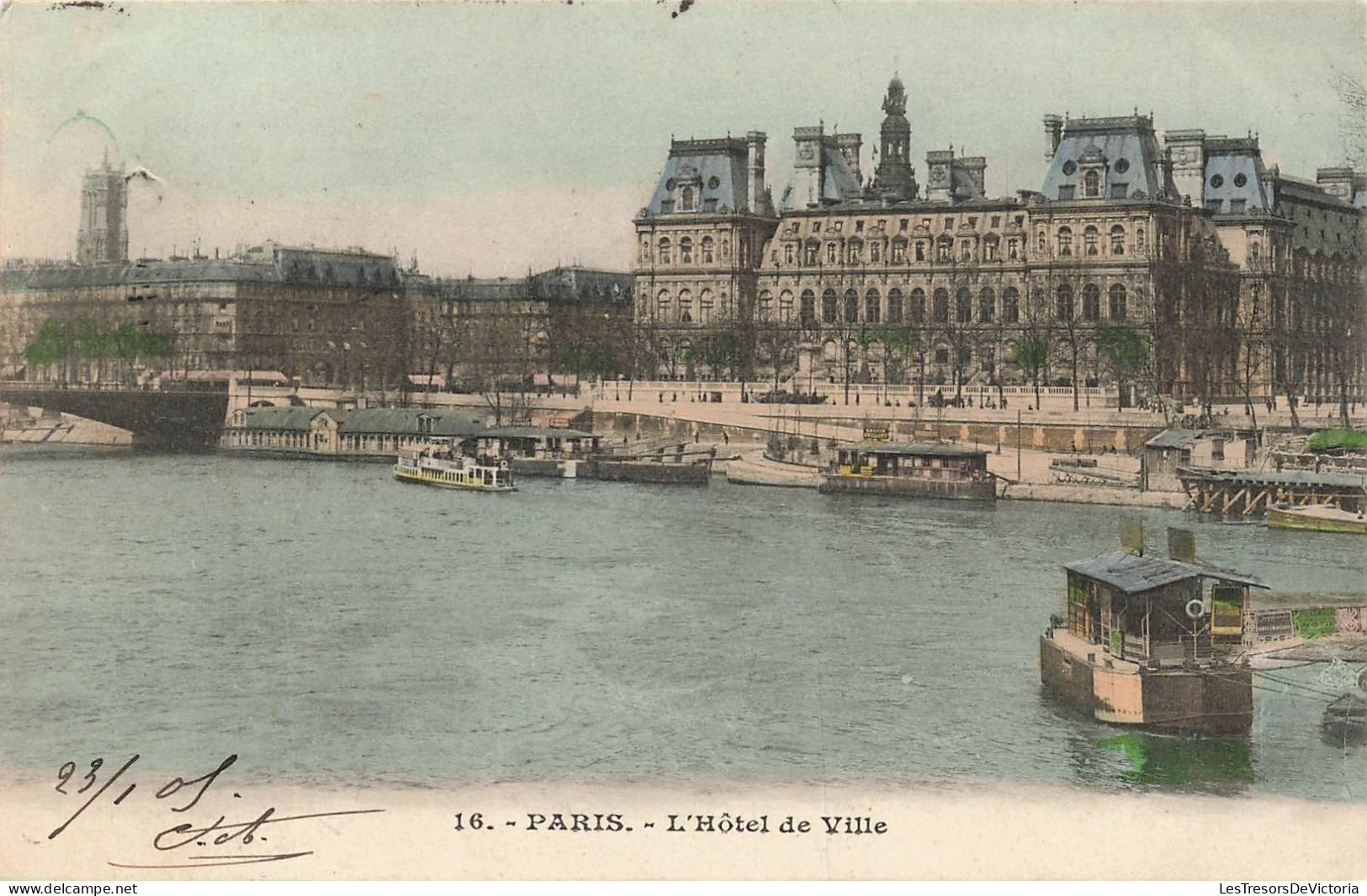 FRANCE - Paris - L'hôtel De Ville - Carte Postale Ancienne - Autres & Non Classés