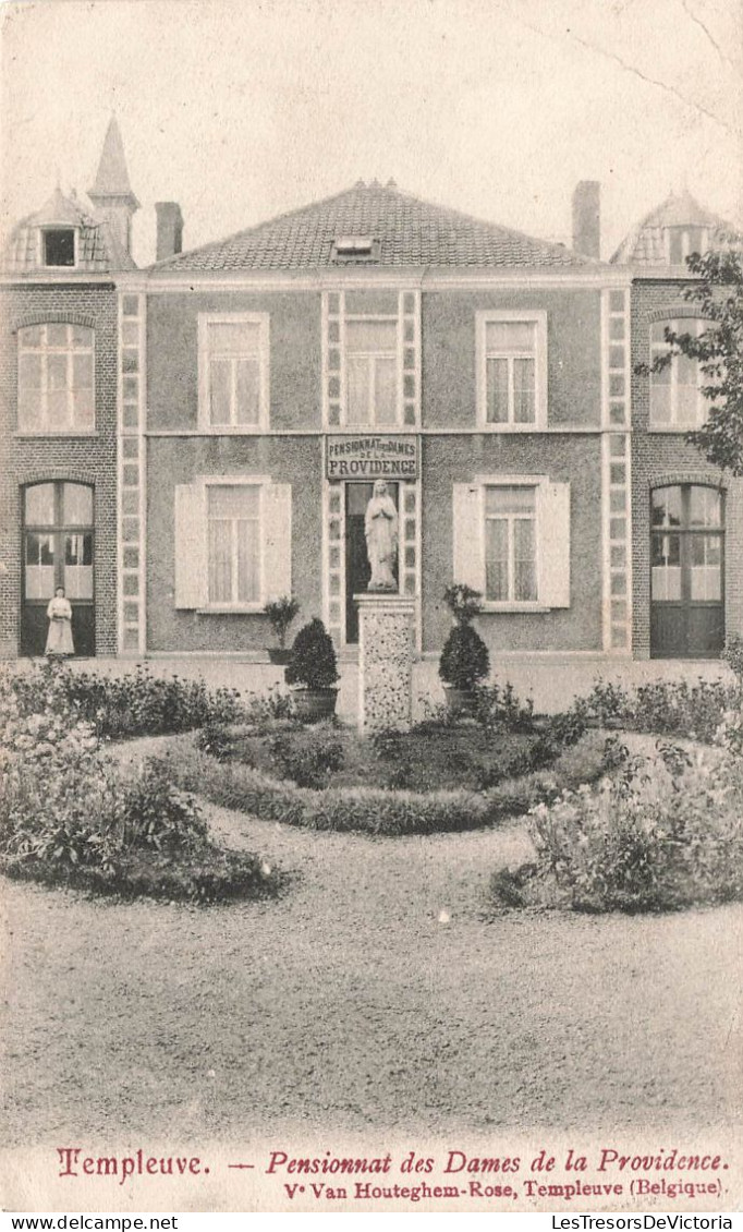 FRANCE - Templeuve - Pensionnat Des Dames De La Providence - Carte Postale Ancienne - Sonstige & Ohne Zuordnung