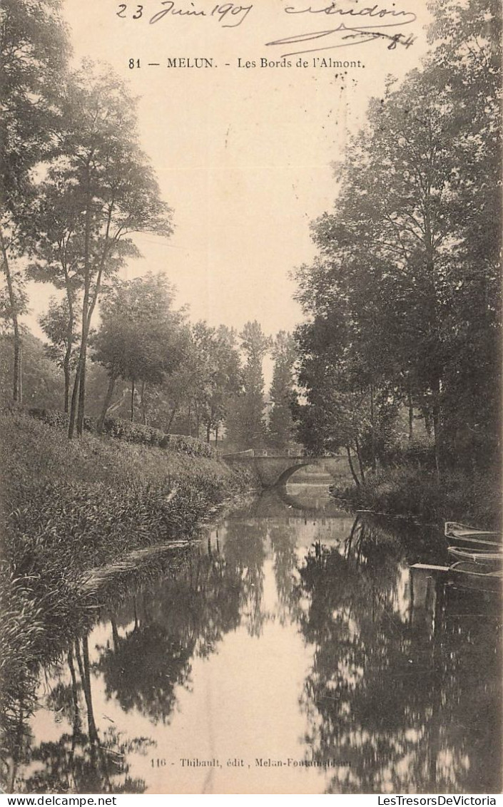 FRANCE - Melun - Les Bords De L'Almont - Carte Postale Ancienne - Melun